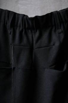 画像17: Wir Lineal / リネアル / WL-0406 / Schimmern / Inorganic structure sarrouel relax pants (17)