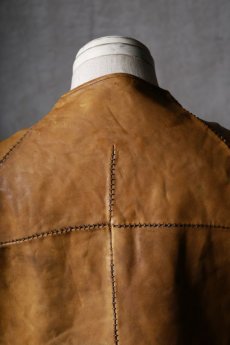 画像19: incarnation / インカネーション / 12211-41477 / HORSE LEATHER NO COLLAR  ZIP/F MOTO DARTS SHOULDER LINED  (19)