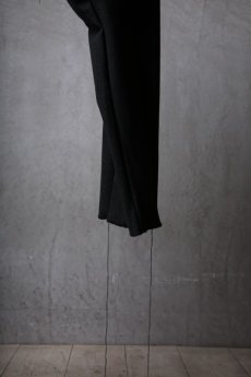 画像12: Wir Lineal / リネアル / WL-0406 / Schimmern / Inorganic structure sarrouel relax pants (12)