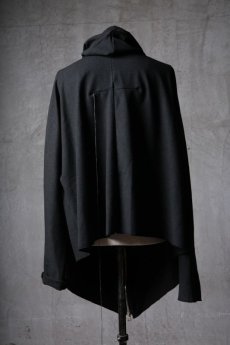 画像8: Wir Lineal / リネアル / WL-0405 / Hinter der Tür / Inorganic structure hoody parka (8)