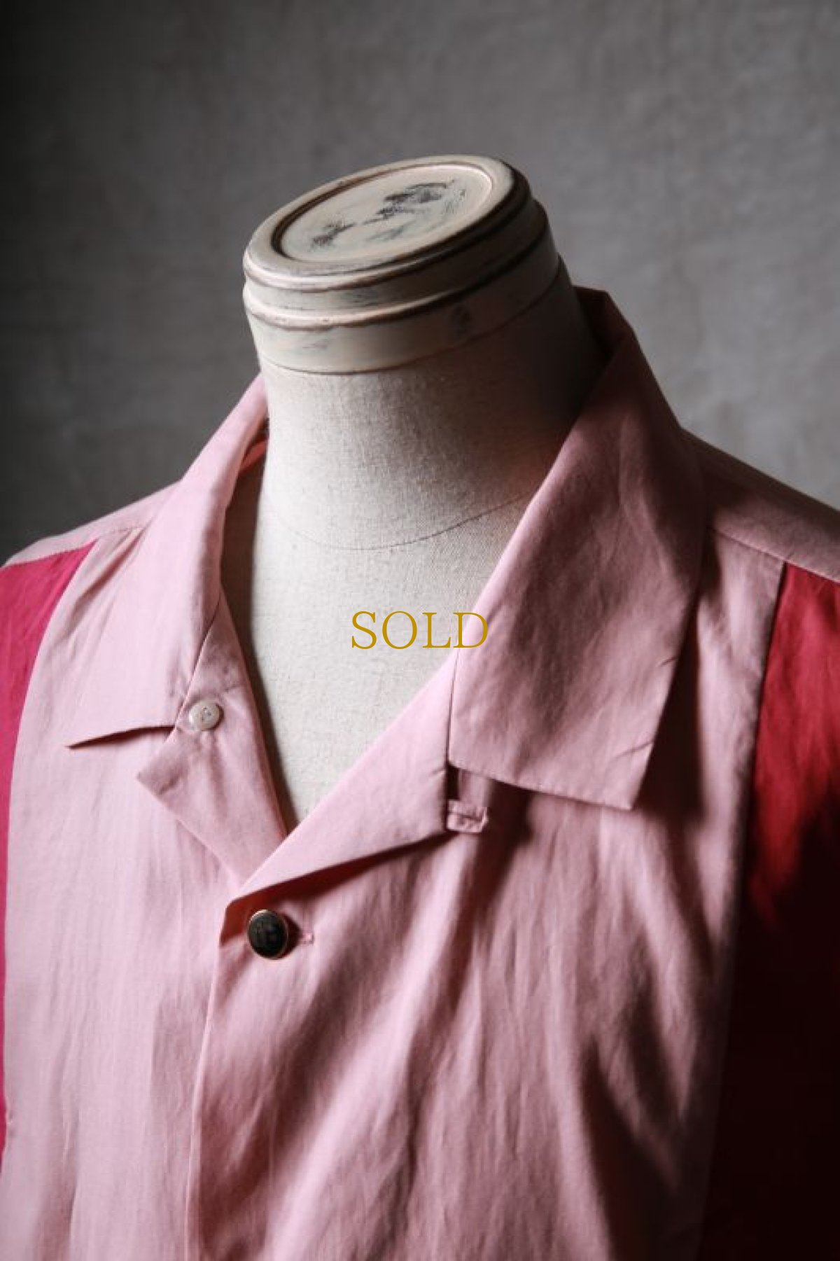 画像14: JUVENILE HALL ROLLCALL / ジュヴェナイルホールロールコール / 1551 / " FLUFFY CLOUD " Open collar crazy shirt (14)