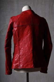 画像7: incarnation / インカネーション / 12211-41477 / HORSE LEATHER NO COLLAR  ZIP/F MOTO DARTS SHOULDER LINED  (7)