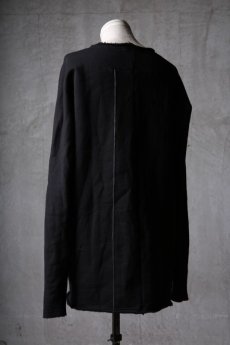 画像7: Wir Lineal / リネアル / WL-0403 / Da drüben / Inorganic structure langarm sweatshirts (7)