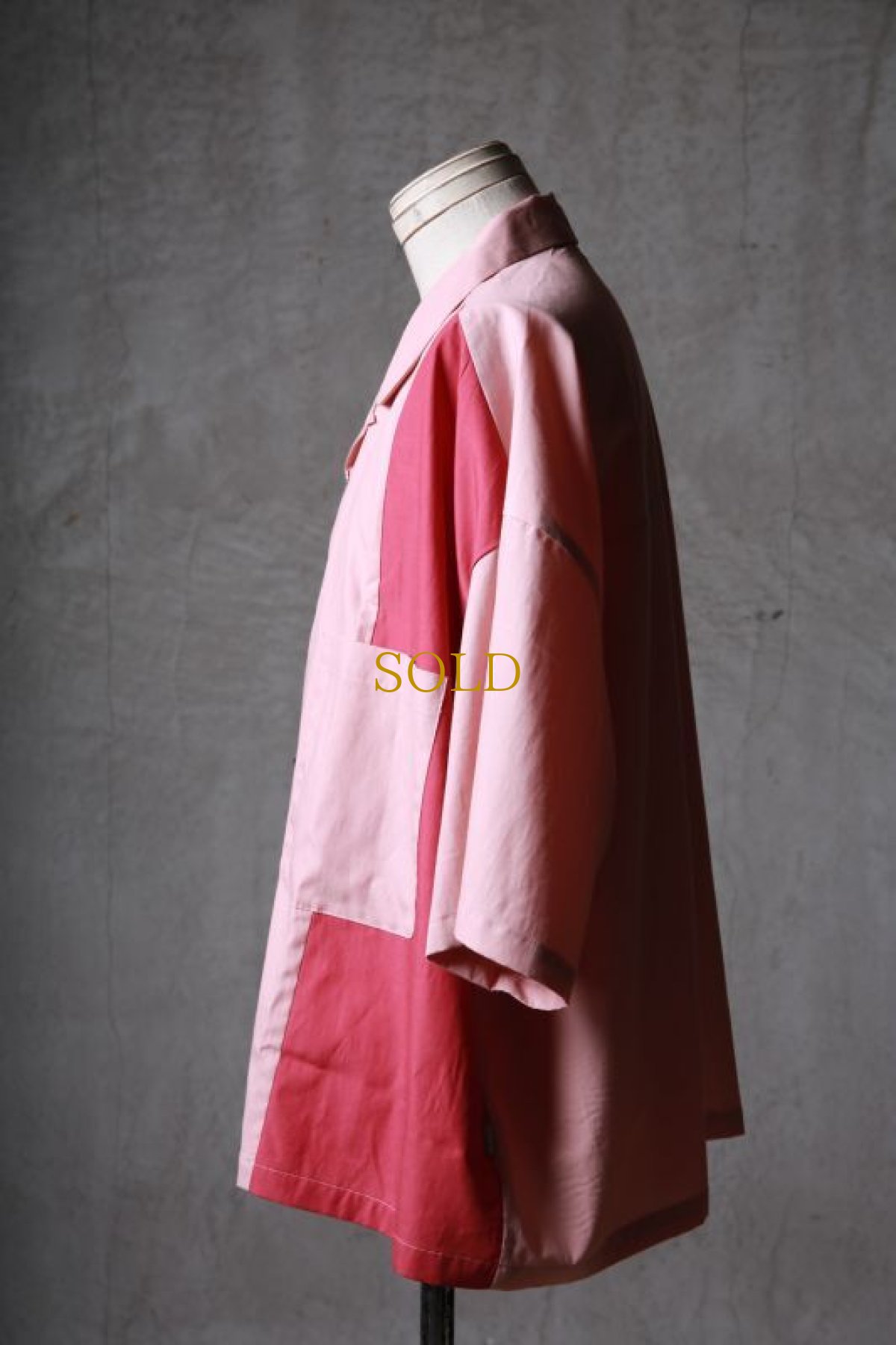 画像4: JUVENILE HALL ROLLCALL / ジュヴェナイルホールロールコール / 1551 / " FLUFFY CLOUD " Open collar crazy shirt (4)