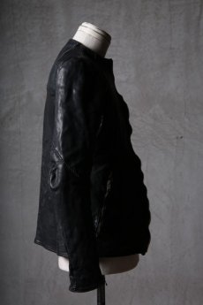 画像5: incarnation / インカネーション / 12211-41477 / HORSE LEATHER NO COLLAR  ZIP/F MOTO DARTS SHOULDER LINED  (5)