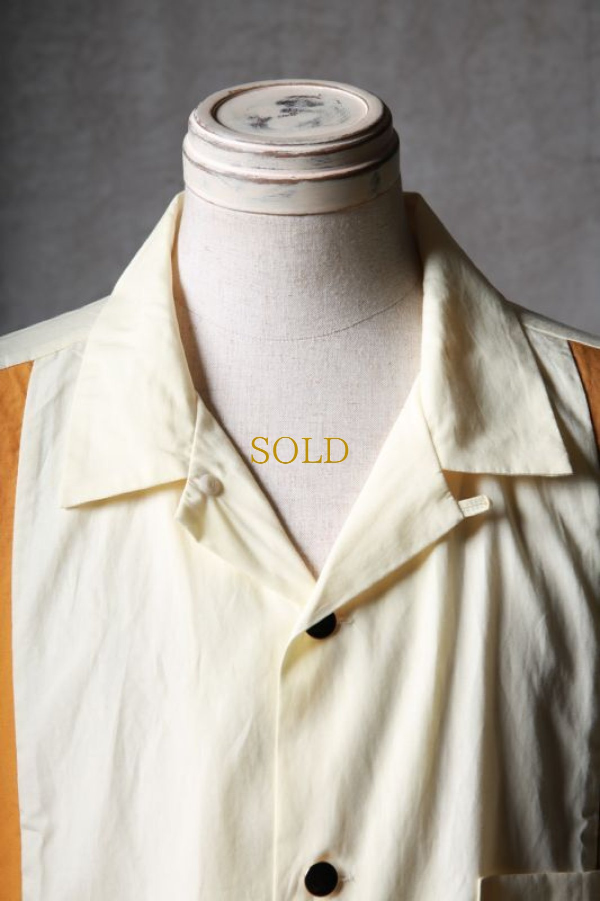 画像11: JUVENILE HALL ROLLCALL / ジュヴェナイルホールロールコール / 1551 / " FLUFFY CLOUD " Open collar crazy shirt (11)