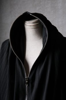 画像13: Wir Lineal / リネアル / WL-0405 / Hinter der Tür / Inorganic structure hoody parka (13)