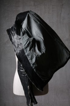 画像20: incarnation / インカネーション / 12211-41477 / HORSE LEATHER NO COLLAR  ZIP/F MOTO DARTS SHOULDER LINED  (20)