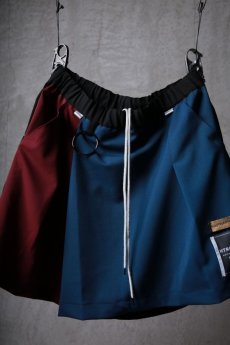 画像11: JUVENILE HALL ROLLCALL / ジュヴェナイルホールロールコール / 1517 / " FLUFFY CLOUD " Crazy color asymmetric skirt pants (11)