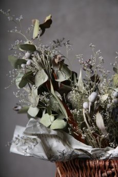 画像7: Ciliegio  / チリエージョ / CIL-F-0003 / Dried flower basket / #1 (7)