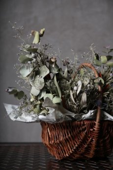 画像5: Ciliegio  / チリエージョ / CIL-F-0003 / Dried flower basket / #1 (5)