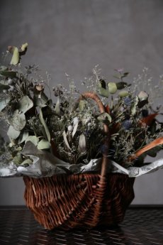 画像6: Ciliegio  / チリエージョ / CIL-F-0003 / Dried flower basket / #1 (6)