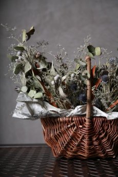 画像2: Ciliegio  / チリエージョ / CIL-F-0003 / Dried flower basket / #1 (2)