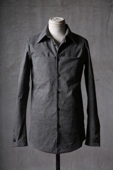 画像1: incarnation / インカネーション " Garage Eden SESSION " / 32276-3350 / COTTON 80% NYLON 18% ELASTARN 2%  SHIRT BD #2 UNLINED (1)