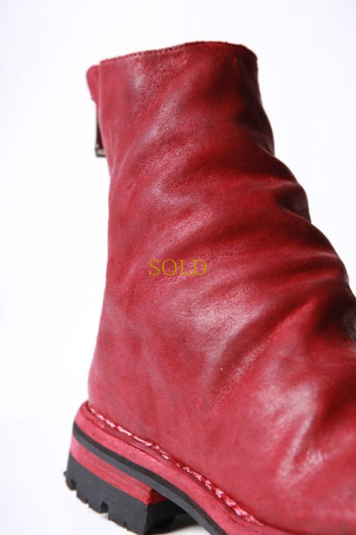 画像17: incarnation / インカネーション " Garage Eden SESSION "  / 32111V-7157VB / HORSE LEATHER BACK ZIP ONE PIECE LINED VIBRAM SOLES (17)