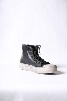 画像12: incarnation / インカネーション " Garage Eden SESSION " / 32211V-7587WZ / HORSE LEATHER HI CUT SNEAKER LINED PIECE DYED (12)