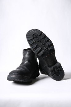 画像1: incarnation / インカネーション / 32111V-7527 / HORSE LEATHER BACK ZIP SHORT LINED VIBRAM SOLE (1)