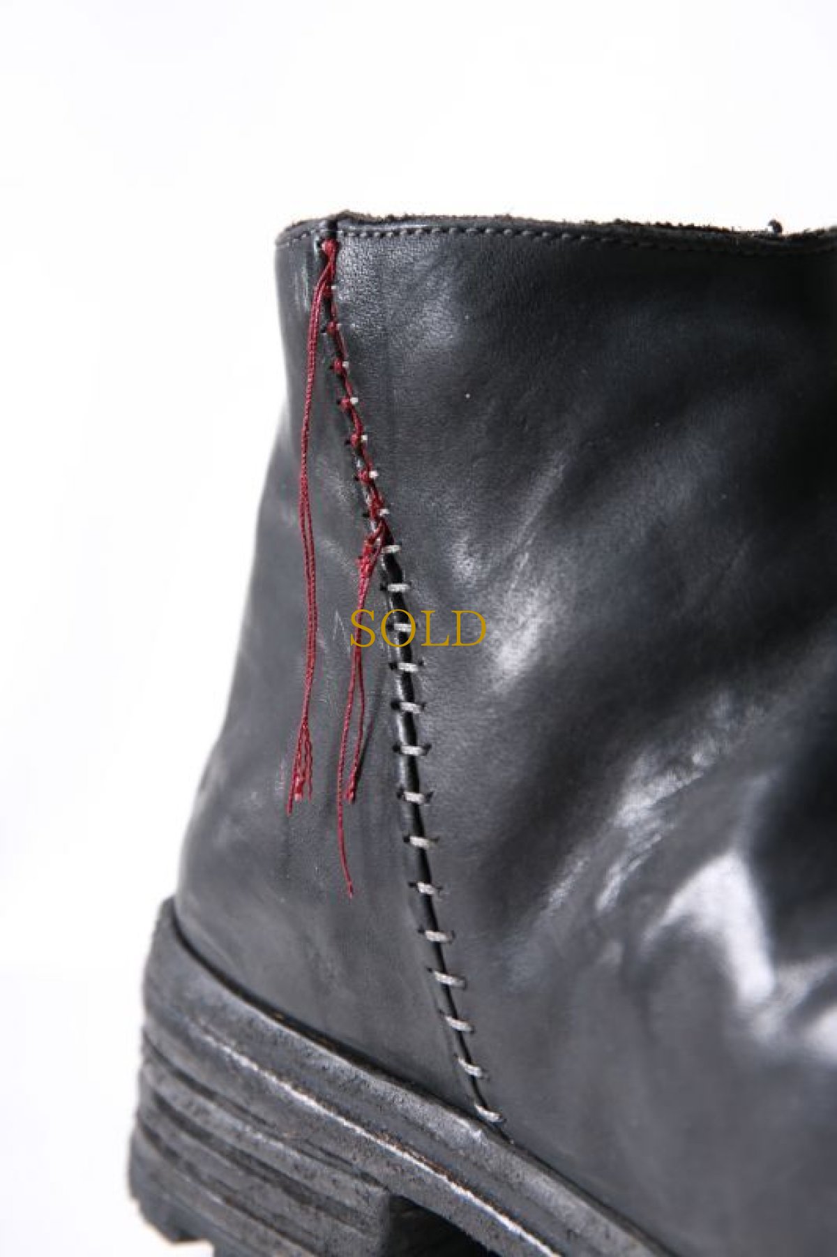 画像18: incarnation / インカネーション / 32111V-7527 / HORSE LEATHER BACK ZIP SHORT LINED VIBRAM SOLE (18)