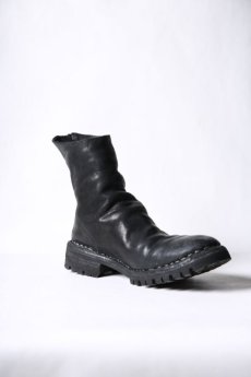 画像10: incarnation / インカネーション " Garage Eden SESSION "  / 32111V-7157VB / HORSE LEATHER BACK ZIP ONE PIECE LINED VIBRAM SOLES (10)