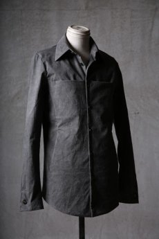 画像3: incarnation / インカネーション " Garage Eden SESSION " / 32276-3350 / COTTON 80% NYLON 18% ELASTARN 2%  SHIRT BD #2 UNLINED (3)