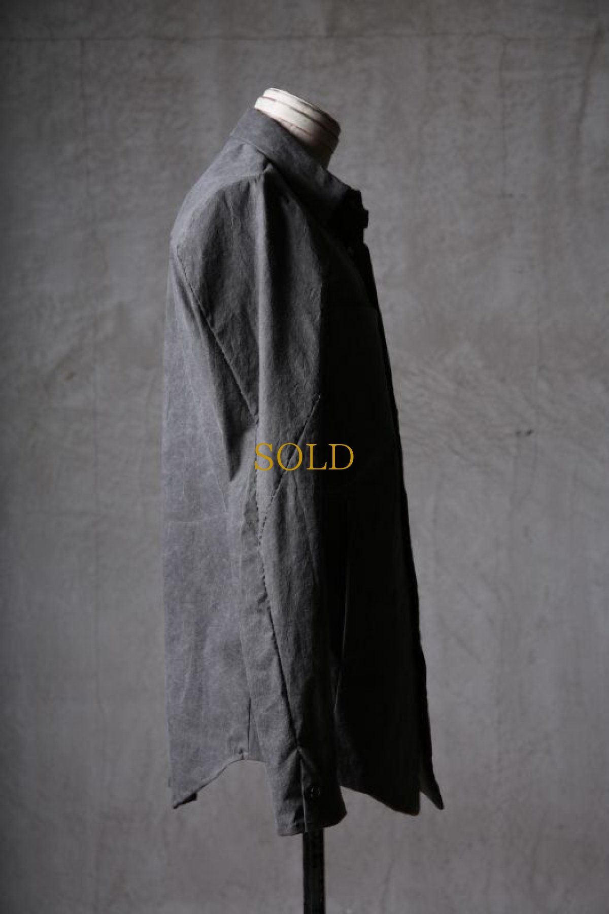 画像5: incarnation / インカネーション " Garage Eden SESSION " / 32276-3350 / COTTON 80% NYLON 18% ELASTARN 2%  SHIRT BD #2 UNLINED (5)