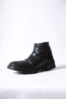 画像8: incarnation / インカネーション / 32111V-7527 / HORSE LEATHER BACK ZIP SHORT LINED VIBRAM SOLE (8)