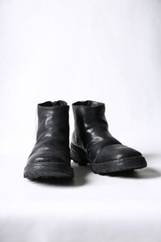 画像2: incarnation / インカネーション / 32111V-7527 / HORSE LEATHER BACK ZIP SHORT LINED VIBRAM SOLE (2)