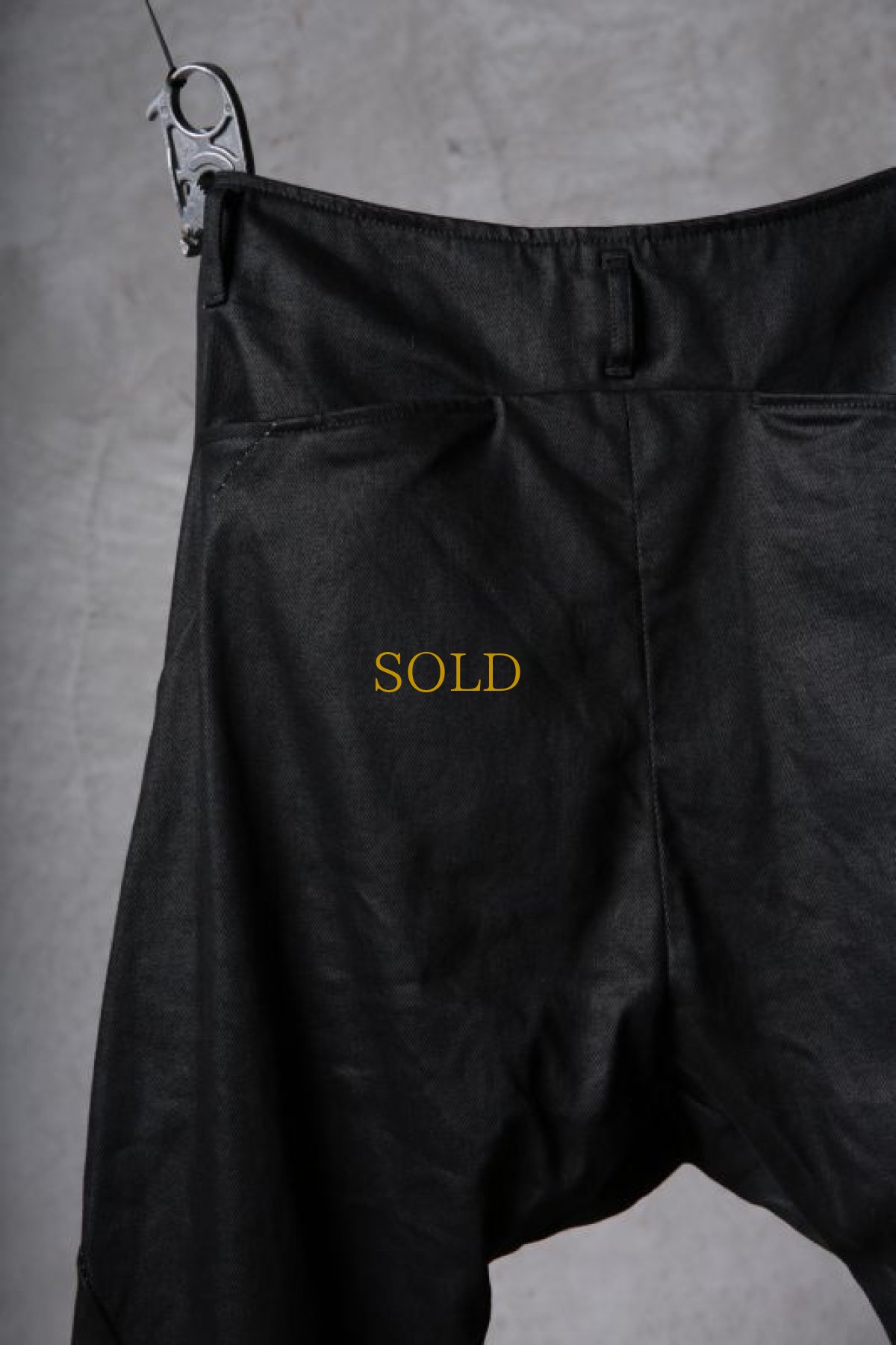 画像12: incarnation / インカネーション " Garage Eden SESSION " / 12181-6292 / DENIM COTTON97% ELASTANE3% W.POCKET SARROUEL DENIM PANTS (12)