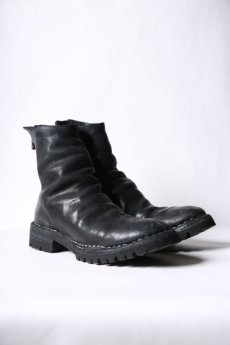 画像2: incarnation / インカネーション " Garage Eden SESSION "  / 32111V-7157VB / HORSE LEATHER BACK ZIP ONE PIECE LINED VIBRAM SOLES (2)