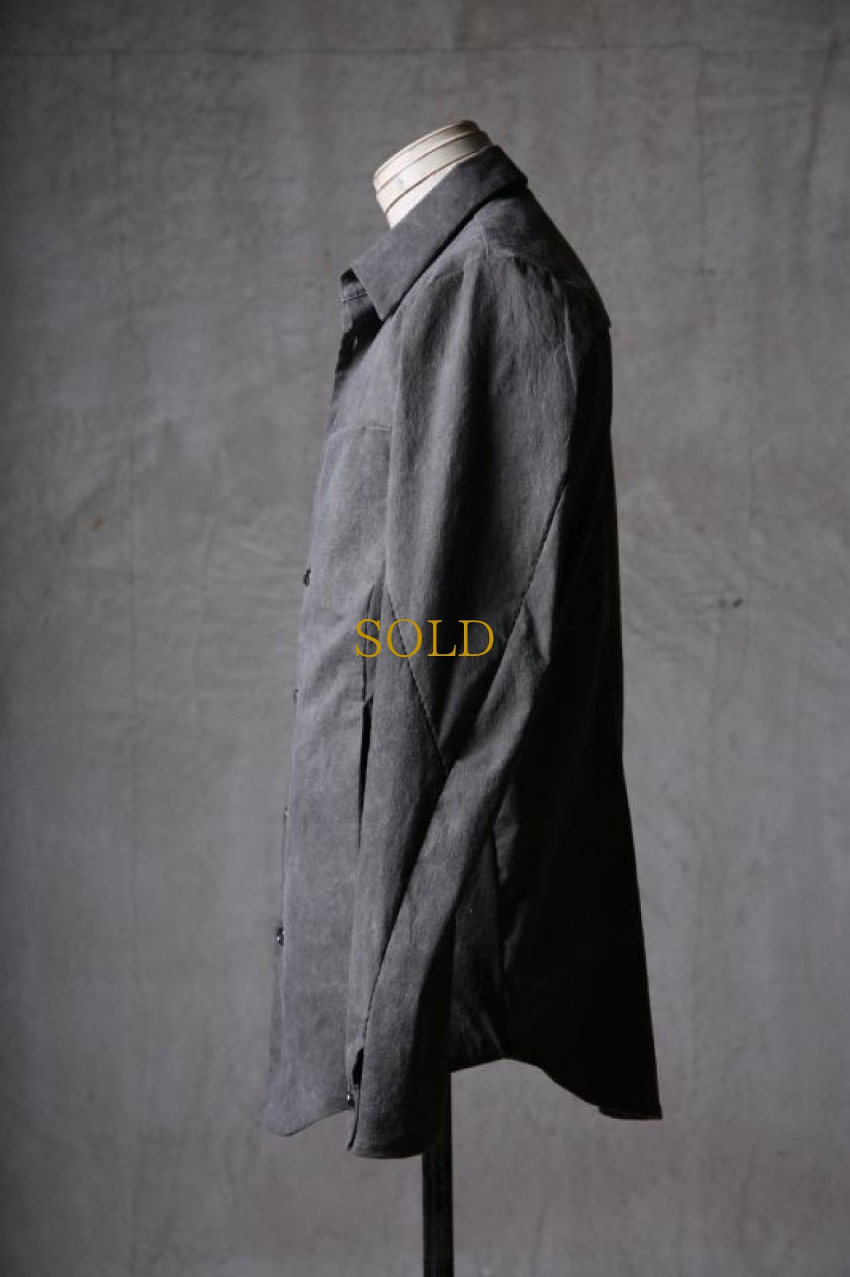 画像4: incarnation / インカネーション " Garage Eden SESSION " / 32276-3350 / COTTON 80% NYLON 18% ELASTARN 2%  SHIRT BD #2 UNLINED (4)