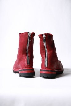 画像7: incarnation / インカネーション " Garage Eden SESSION "  / 32111V-7157VB / HORSE LEATHER BACK ZIP ONE PIECE LINED VIBRAM SOLES (7)