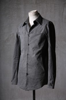 画像2: incarnation / インカネーション " Garage Eden SESSION " / 32276-3350 / COTTON 80% NYLON 18% ELASTARN 2%  SHIRT BD #2 UNLINED (2)