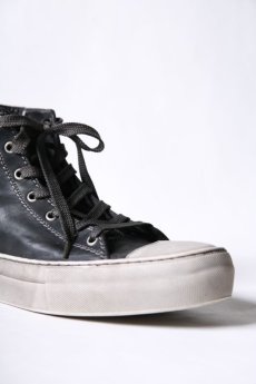 画像15: incarnation / インカネーション " Garage Eden SESSION " / 32211V-7587WZ / HORSE LEATHER HI CUT SNEAKER LINED PIECE DYED (15)