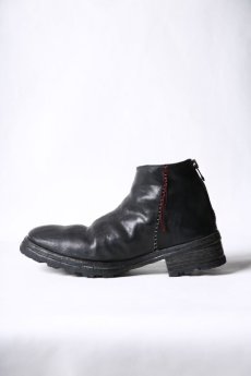 画像6: incarnation / インカネーション / 32111V-7527 / HORSE LEATHER BACK ZIP SHORT LINED VIBRAM SOLE (6)