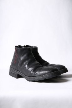 画像4: incarnation / インカネーション / 32111V-7527 / HORSE LEATHER BACK ZIP SHORT LINED VIBRAM SOLE (4)