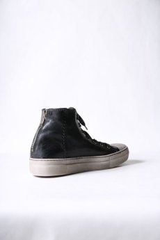 画像13: incarnation / インカネーション " Garage Eden SESSION " / 32211V-7587WZ / HORSE LEATHER HI CUT SNEAKER LINED PIECE DYED (13)