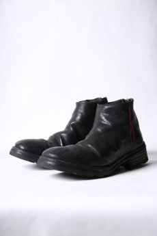 画像3: incarnation / インカネーション / 32111V-7527 / HORSE LEATHER BACK ZIP SHORT LINED VIBRAM SOLE (3)