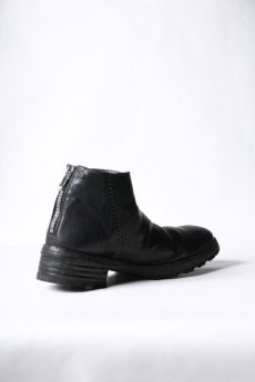 画像10: incarnation / インカネーション / 32111V-7527 / HORSE LEATHER BACK ZIP SHORT LINED VIBRAM SOLE (10)