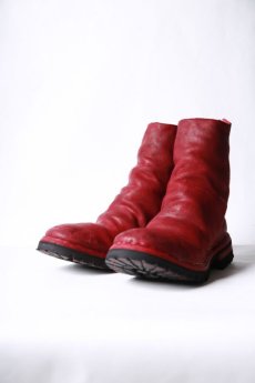 画像4: incarnation / インカネーション " Garage Eden SESSION "  / 32111V-7157VB / HORSE LEATHER BACK ZIP ONE PIECE LINED VIBRAM SOLES (4)