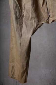 画像5: Wir Lineal / リネアル / WL-1104 / Inorganic structure sarrouel relax pants (5)