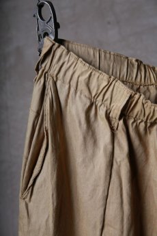 画像7: Wir Lineal / リネアル / WL-1104 / Inorganic structure sarrouel relax pants (7)