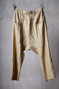 画像2: Wir Lineal / リネアル / WL-1104 / Inorganic structure sarrouel relax pants (2)