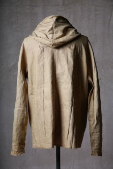 画像8: Wir Lineal / リネアル / WL-1103 / Inorganic structure dolman sleeve zip hoodie (8)