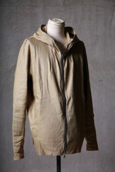 画像3: Wir Lineal / リネアル / WL-1103 / Inorganic structure dolman sleeve zip hoodie (3)