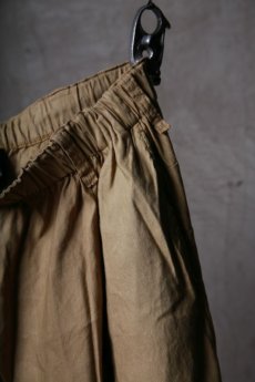 画像9: Wir Lineal / リネアル / WL-1104 / Inorganic structure sarrouel relax pants (9)