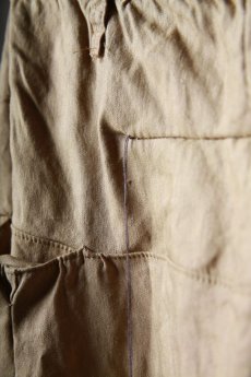 画像20: Wir Lineal / リネアル / WL-1104 / Inorganic structure sarrouel relax pants (20)