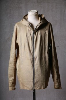 画像1: Wir Lineal / リネアル / WL-1103 / Inorganic structure dolman sleeve zip hoodie (1)