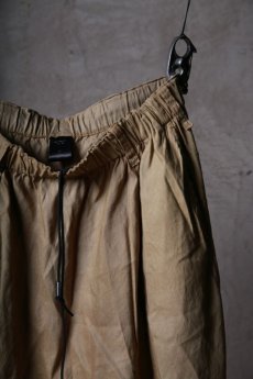 画像4: Wir Lineal / リネアル / WL-1104 / Inorganic structure sarrouel relax pants (4)