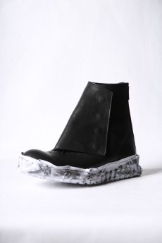 画像8: Portaille / ポルタユ " eden 別注 " / M17v2-L2WRAP / heated shrink cow leather W-rap boots (8)