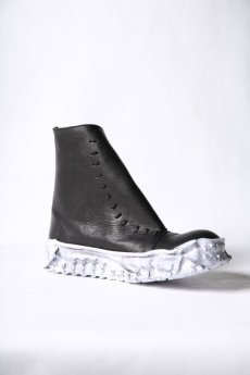 画像9: Portaille / ポルタユ " eden 別注 " / M17v2-L2WRAP / heated shrink cow leather W-rap boots (9)